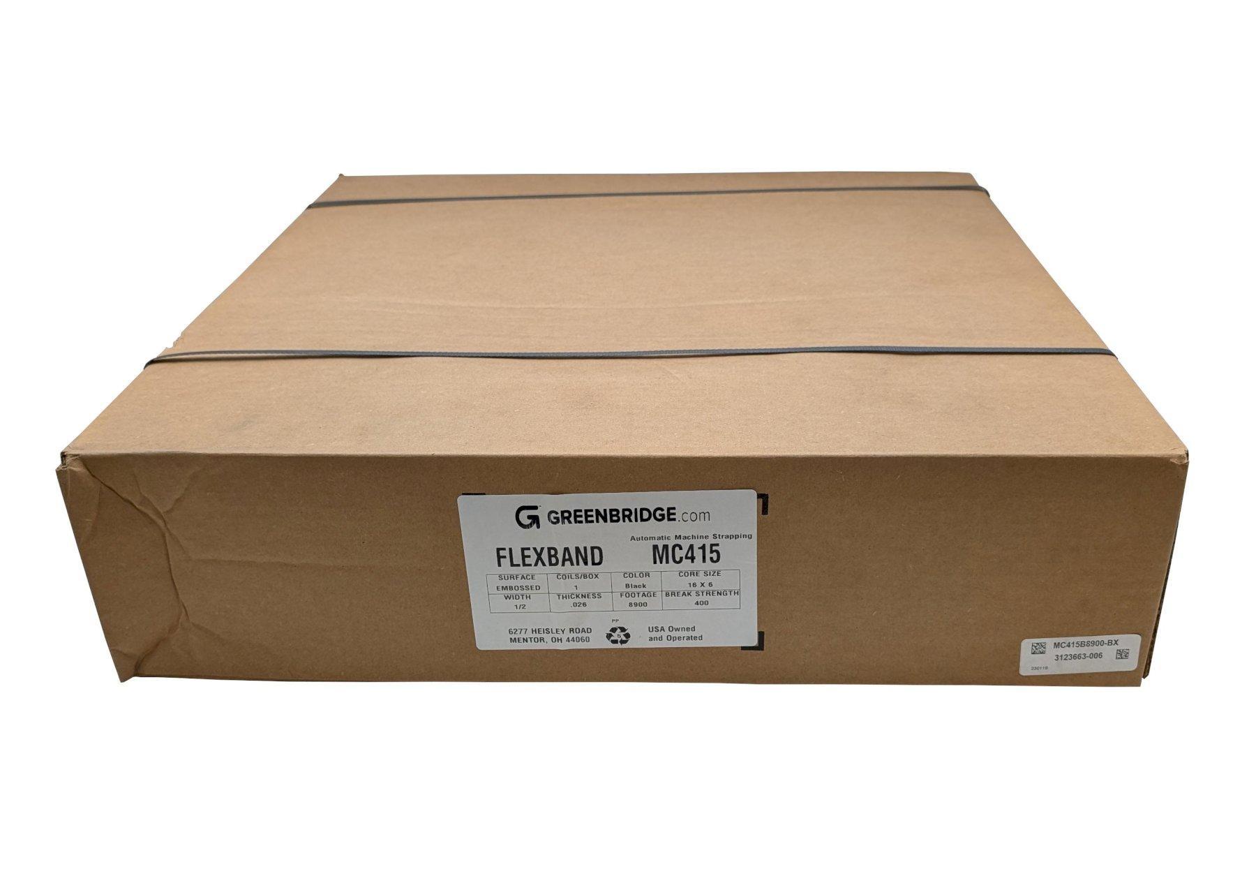 Flexband MC415 Polypropylene Strapping – 1/2