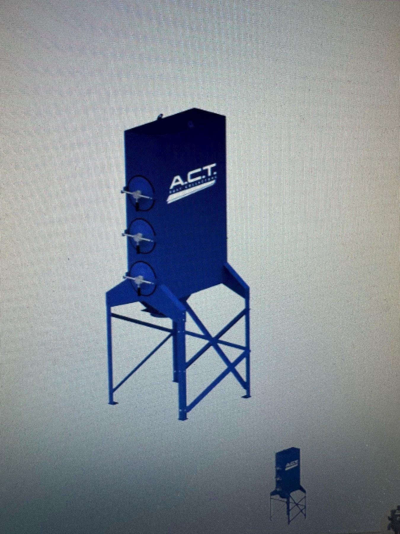 1 -  NEW ACT DUST COLLECTOR, MODEL #: 3-3H