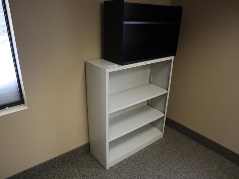 Hon Metal Bookcase and Shelf Unit- Auction Item