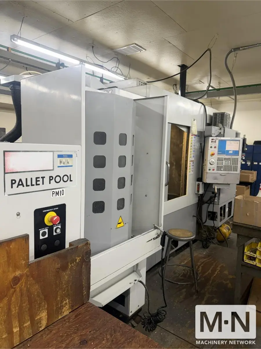 HAAS EC-400PP Full 4-Axis CNC Horizontal Machining Center