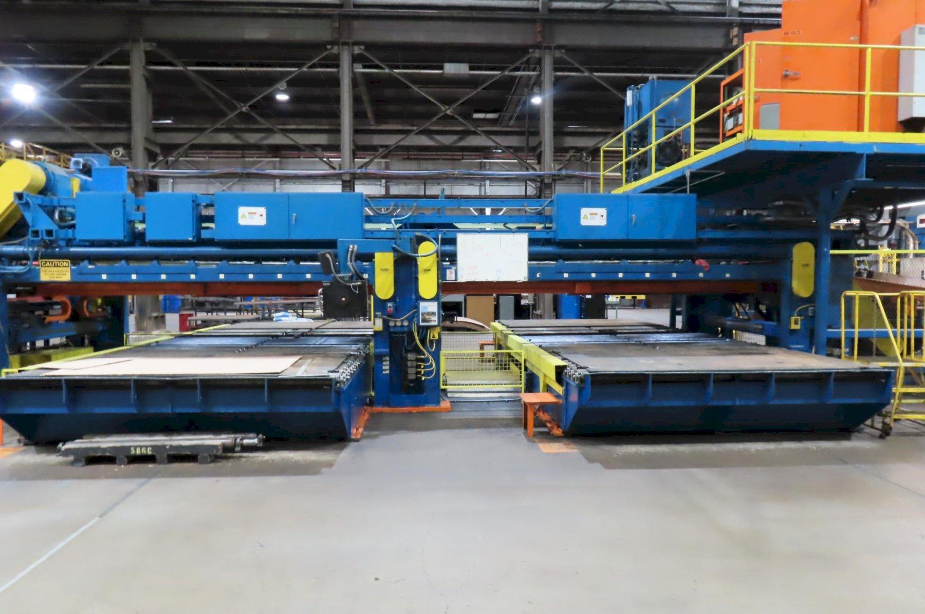 76" Wide X 75,000 LBS X .100" Automatic Feed (AFCO) 170" Stacker