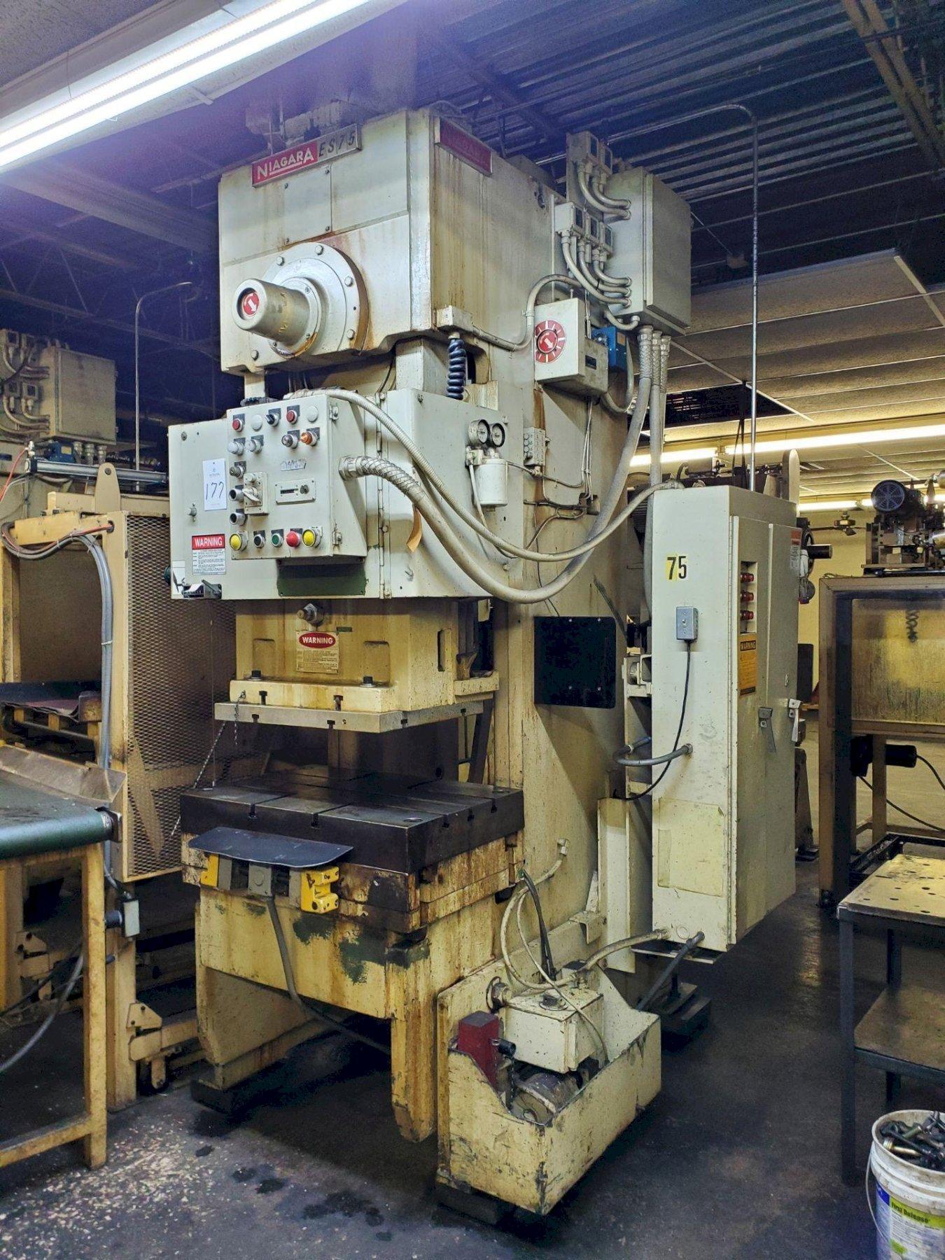 75 Ton Niagara OBI Press