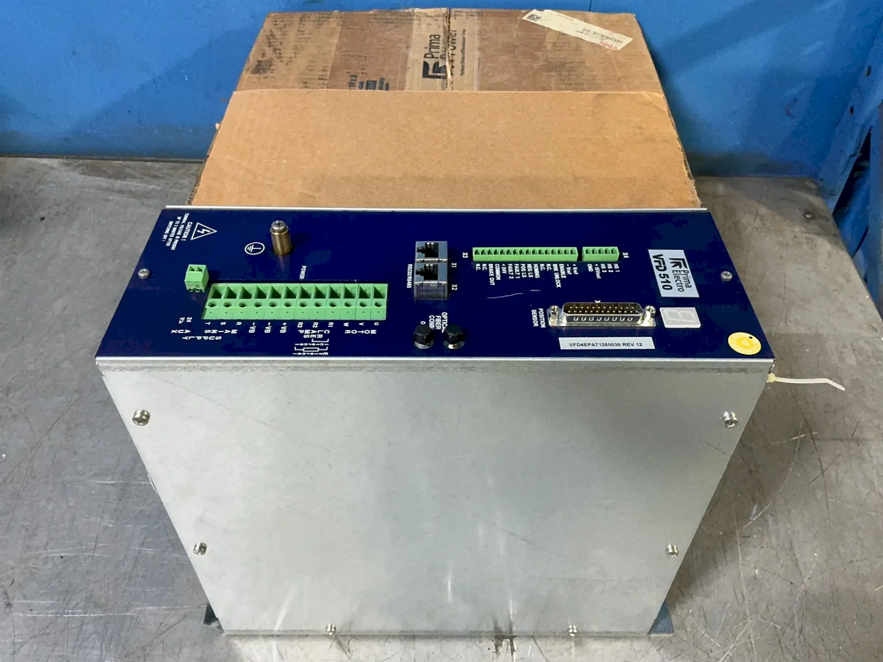 PRIMA ELECTRO SERVO DRIVE  -  VFD4EPA71250030