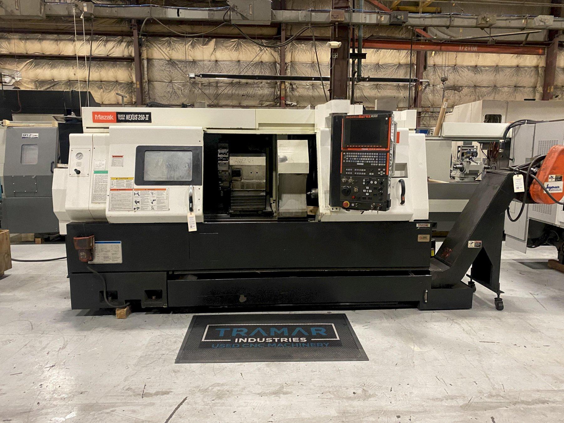 Mazak QTN 250-II Used CNC Lathe For Sale - 2010