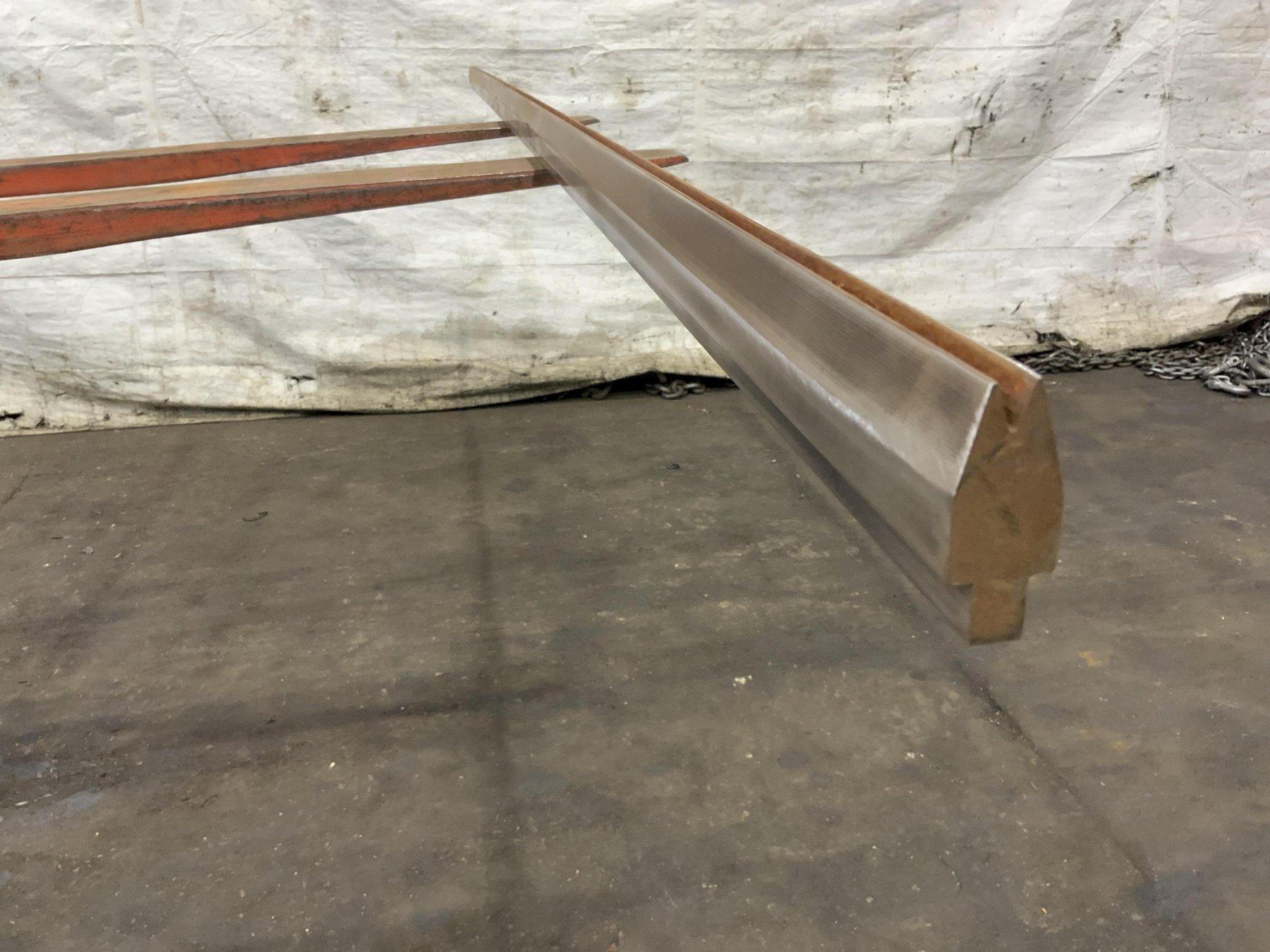 120" X 1/4" OPENING FEMALE PRESS BRAKE DIE: STOCK #80816