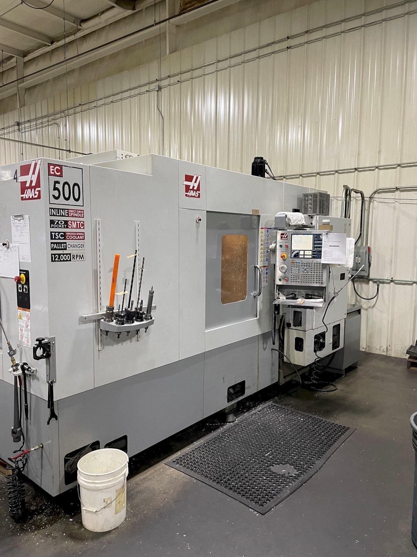 Haas EC-500 Used CNC Horizontal Machining Center For Sale - 2007