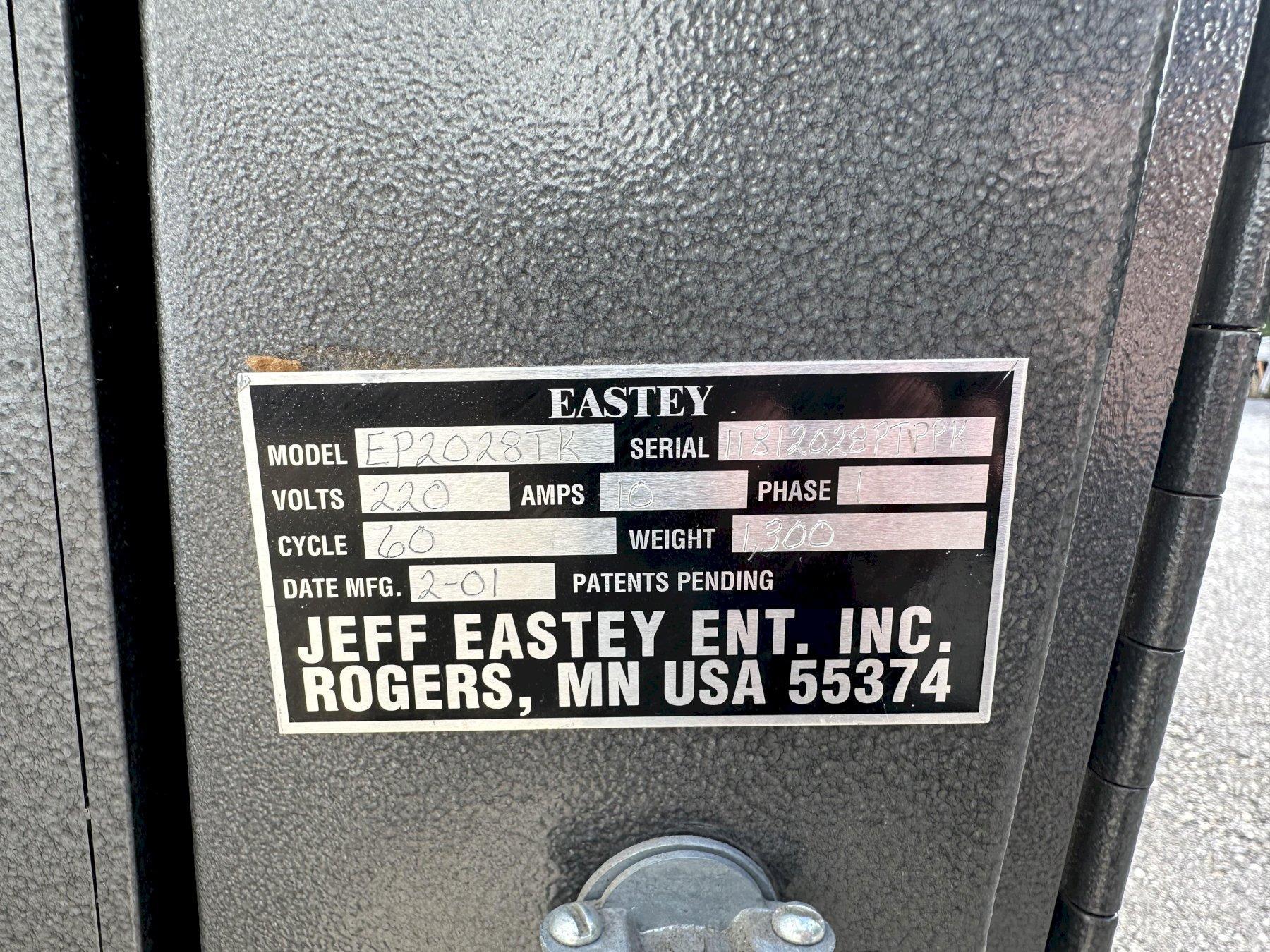 2001 EASTEY EP2028TK Semi-Automatic L-Bar Sealer