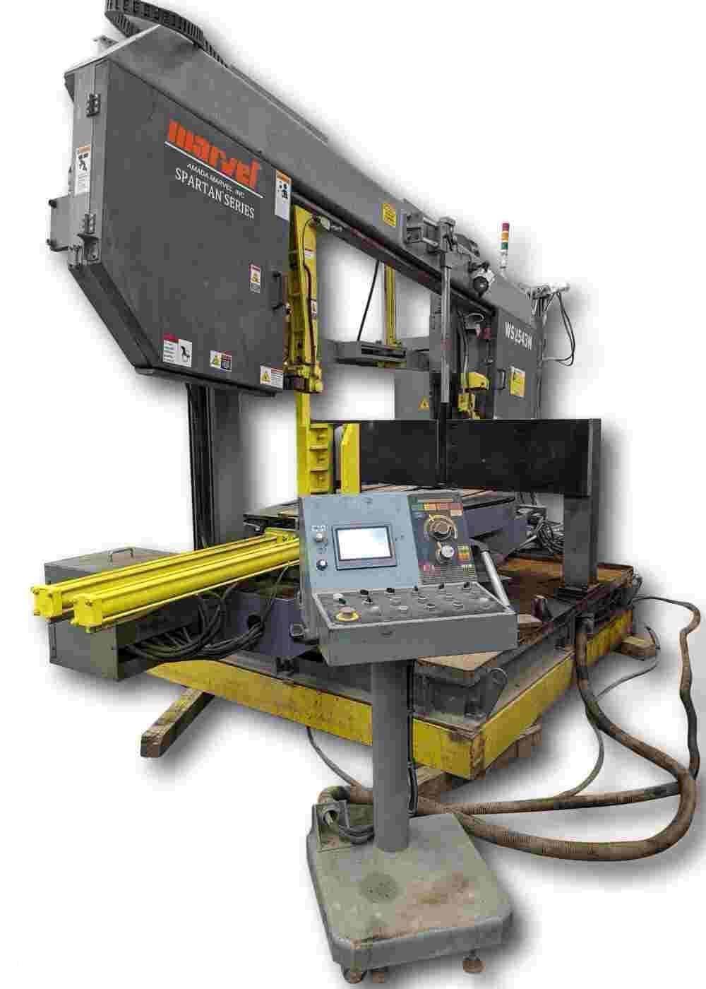 25″ x 43″ Marvel WS2543M Mitering CNC Band Saw, 2020