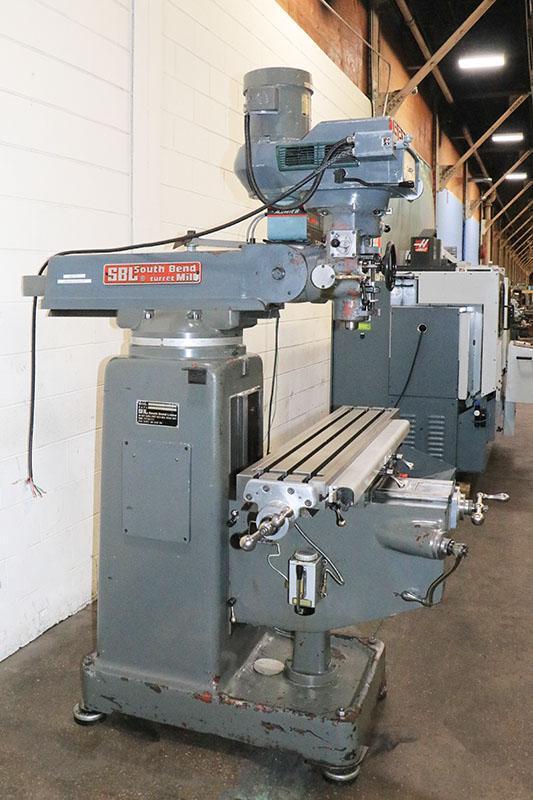 SOUTH BEND VARIABLE SPEED VERTICAL MILL, MODEL 3VH