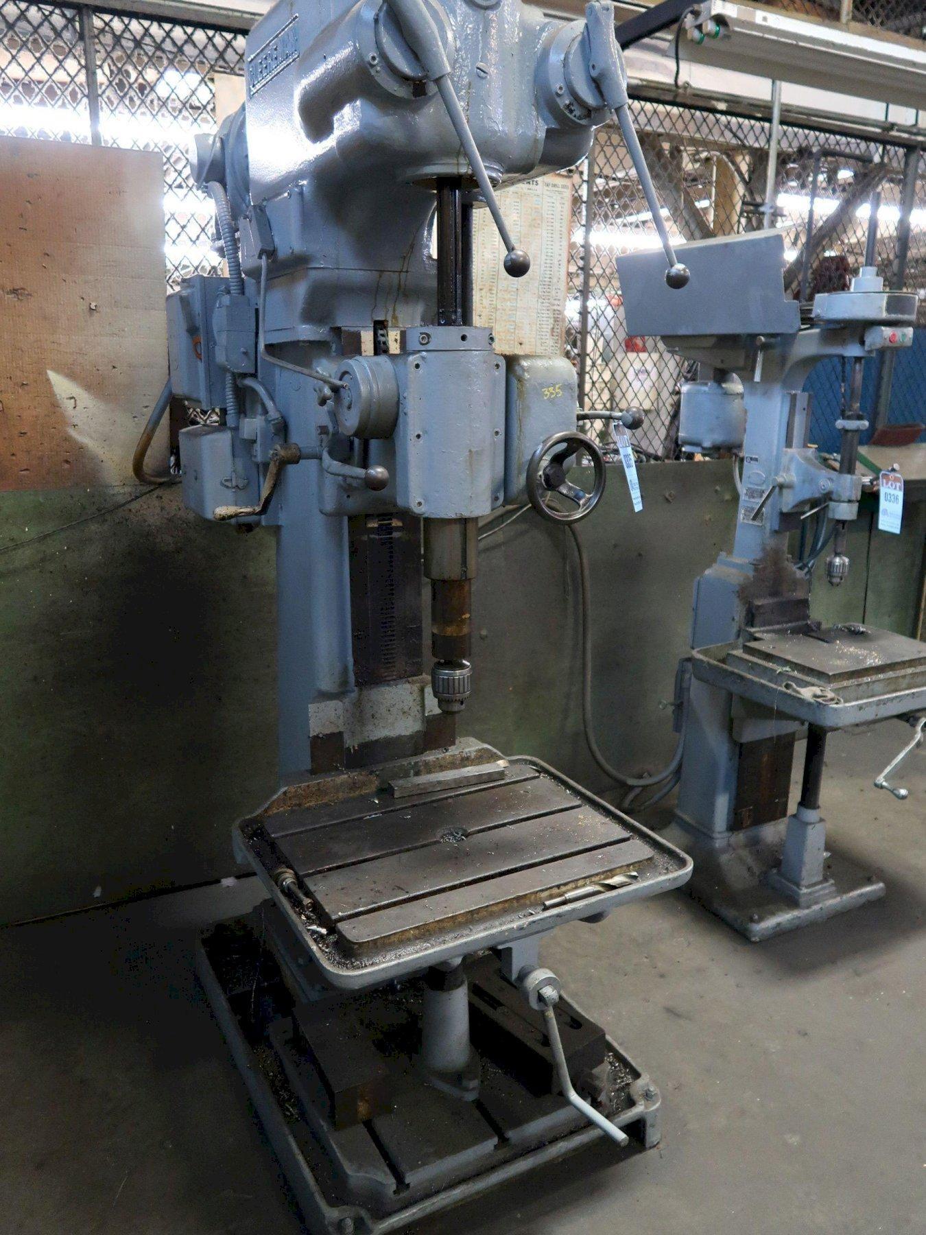 25" CLEEREMAN SINGLE SPINDLE DRILL: STOCK # 71464