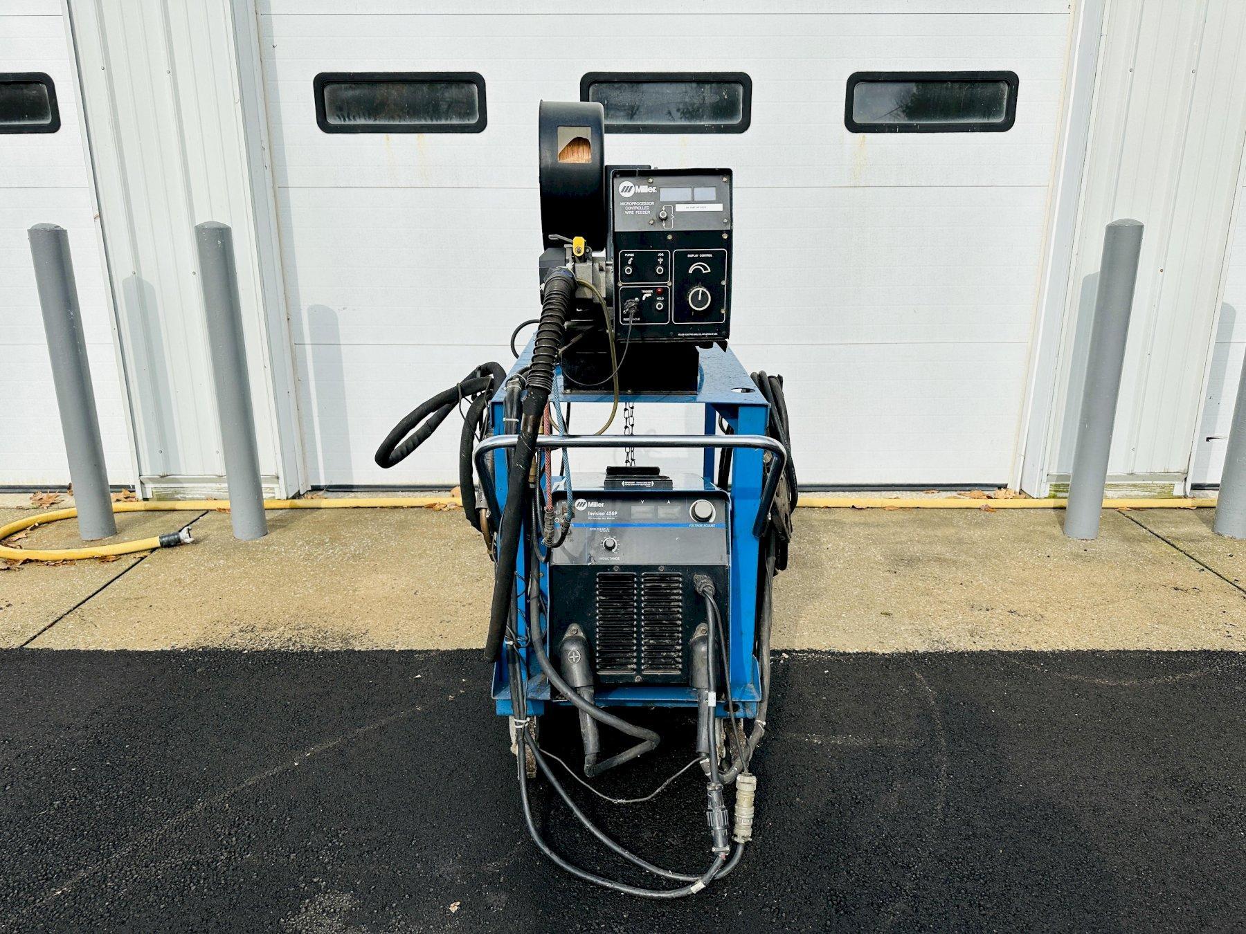 Miller Invision 456P w/ MillerMatic S-64M Feeder & Miller 1A Cooling System