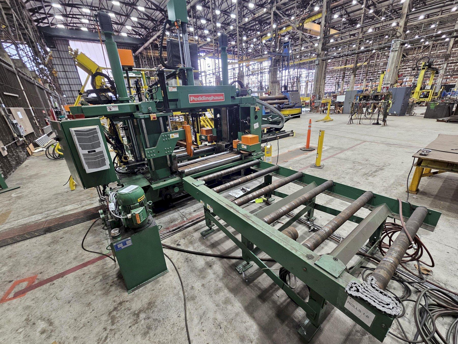 PEDDINGHAUS ABCM 1250 COPING MACHINE (NEW IN 2022). STOCK # 1112025