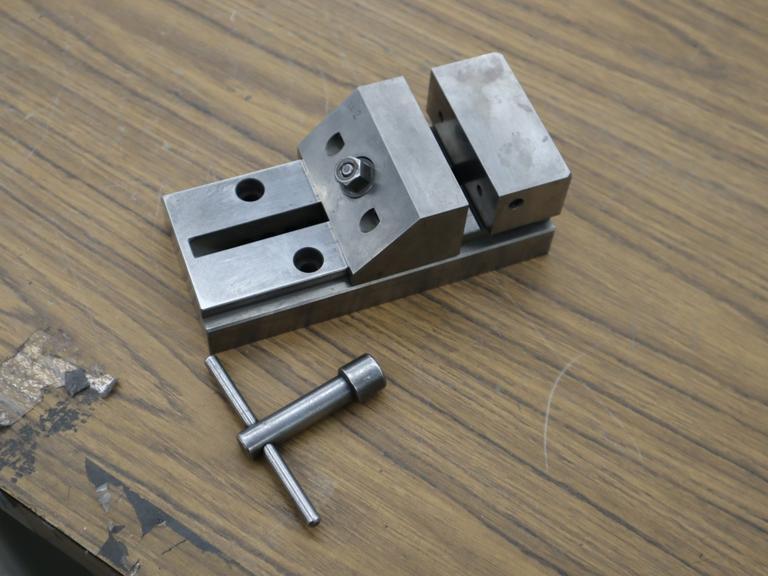Hermann Schmidt 3" Precision Vise with Wrench- Auction Item