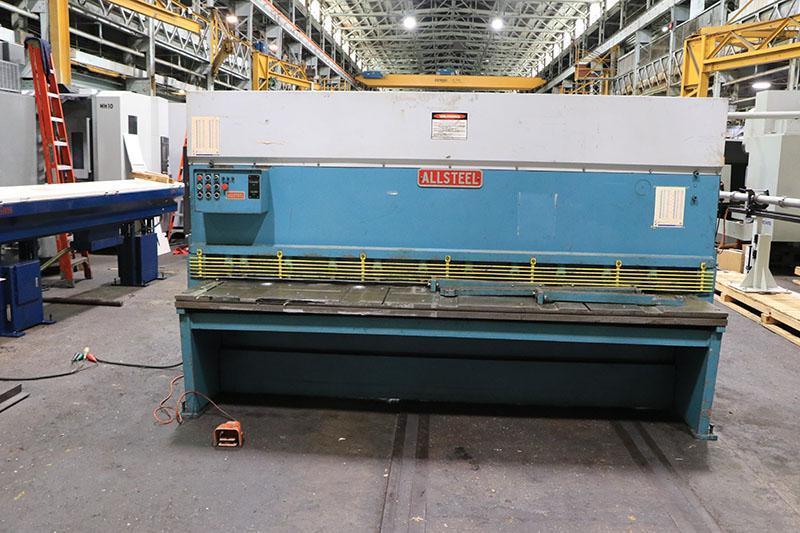 3/8" x 10' ALLSTEEL MODEL 3/8-10 MAXI HYDRAULIC SHEAR