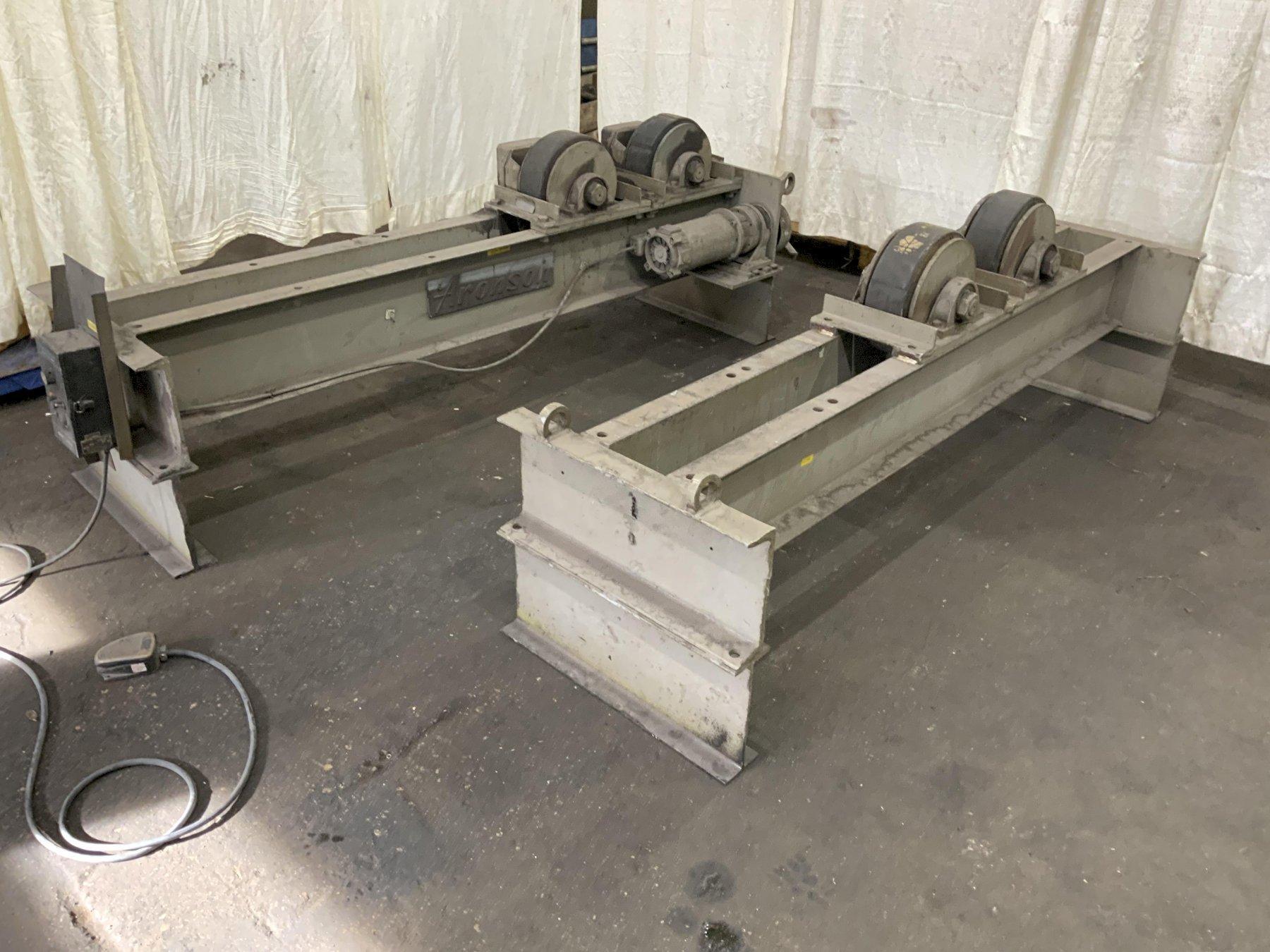 10,000 LB ARONSON MODEL WRD10 TANK TURNING ROLLS: STOCK #80977