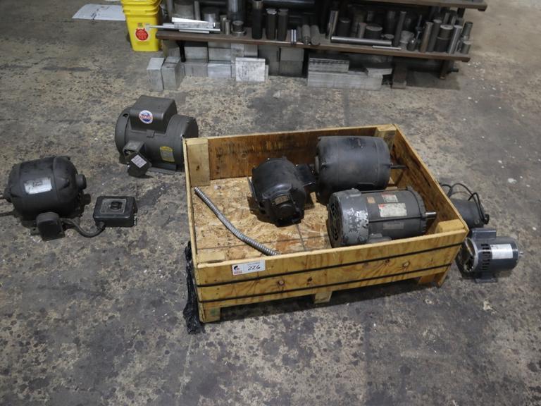 Electric Motors In Crate- Auction Item