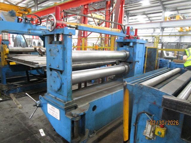 1500mm x 3mm x 40,000# Mitre Engineering Loop Slitting Line (2003)