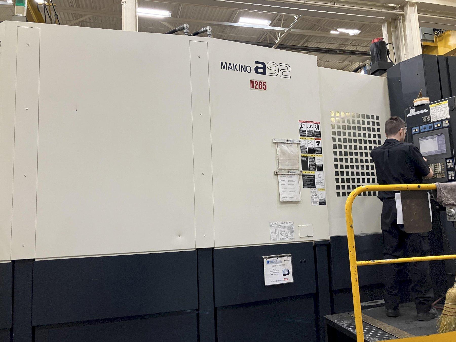 Makino A92 Horizontal Machining Center