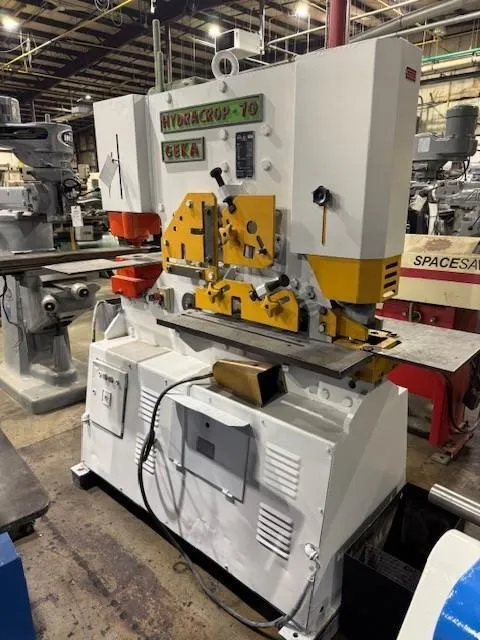 GEKA HYDRACROP 70S HYDRAULIC IRONWORKER