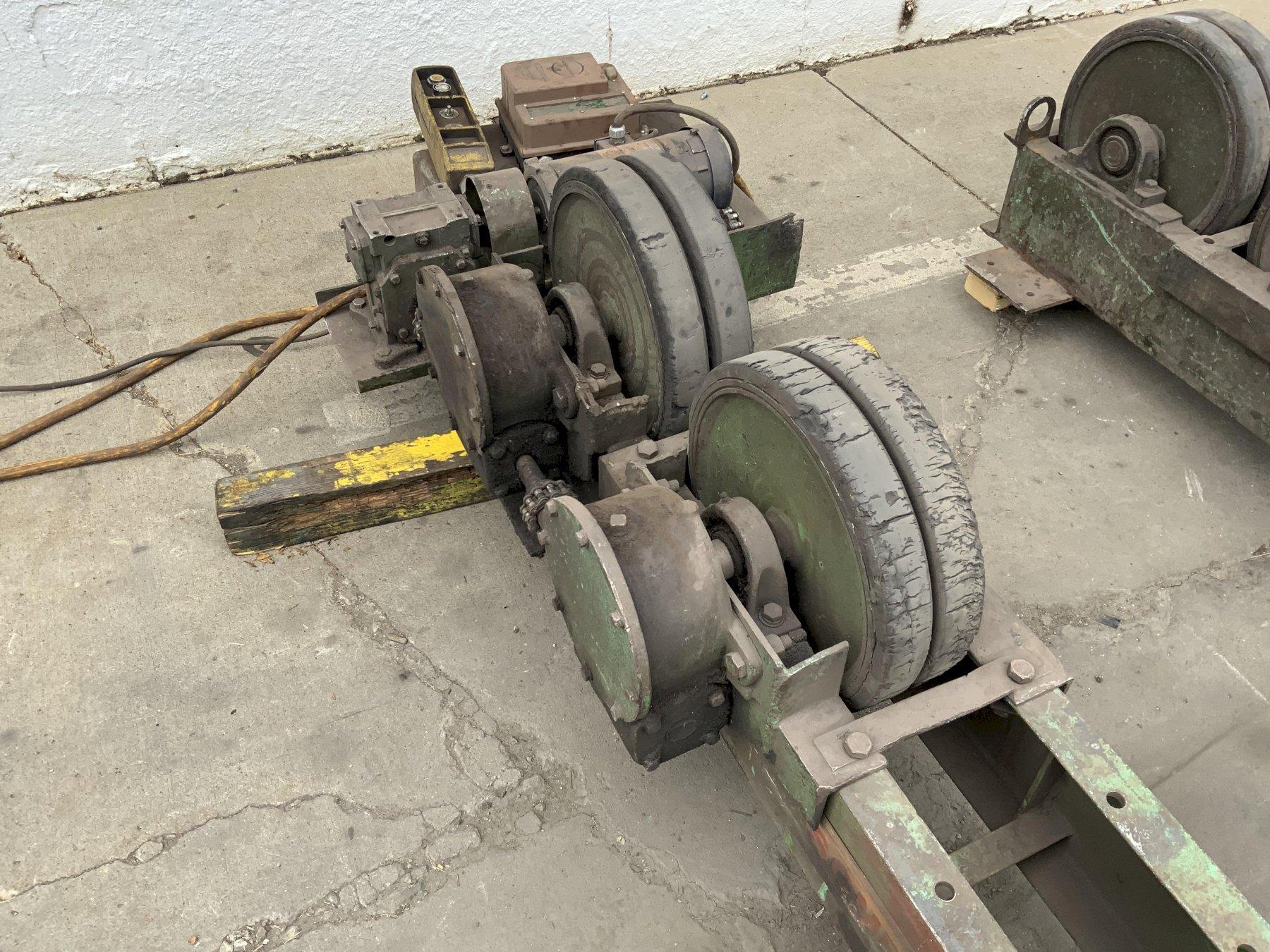 5 TON RANSOME MODEL AAIRR POWER & RDLE ROLLERS: STOCK #81384