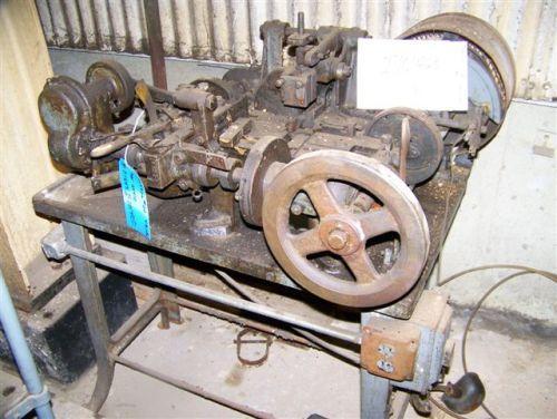 NILSON # S-00 WIRE FORMING FOUR-SLIDE MACHINE