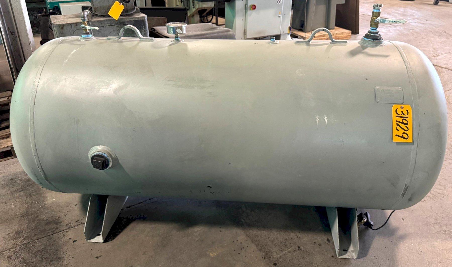 Horizontal Air Receiving Tank, 240 Gallon