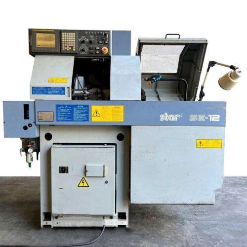 Star SE-12 CNC Swiss Screw Turning Lathe