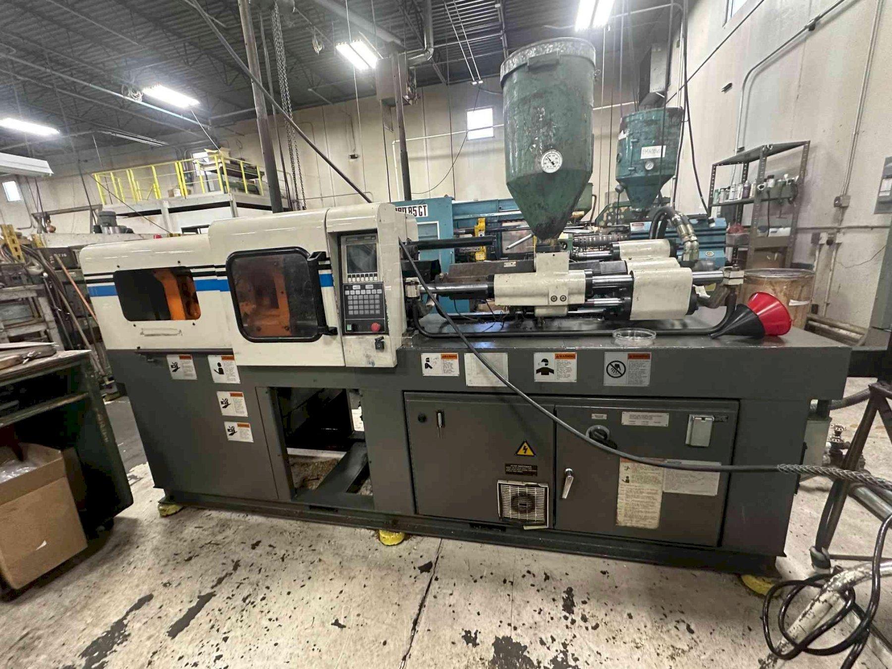 55 Ton, 2.97oz, Cincinnati Injection Moulding Machine, 12.8″ x 12.2″