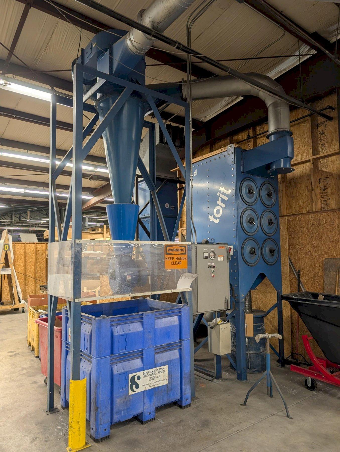 TORIT DUST COLLECTOR & CHIP RECOVERY SYSTEM: YOBRO #23571