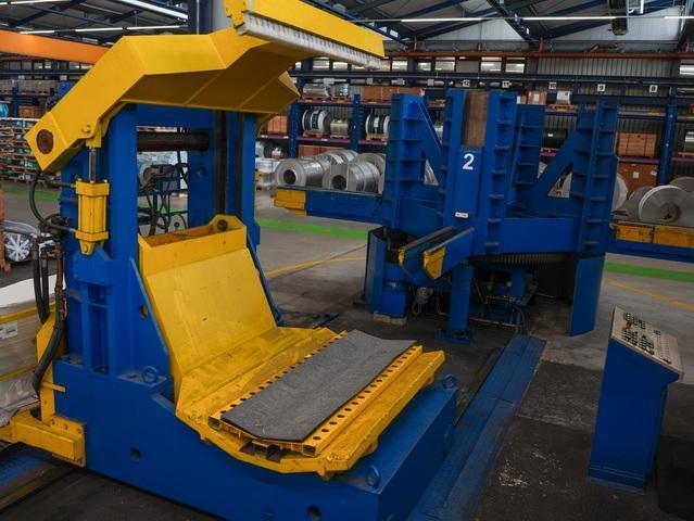 1650mm (60") x 3.5mm (.137") x 25 Ton Guida Loop Robot Slitting Line