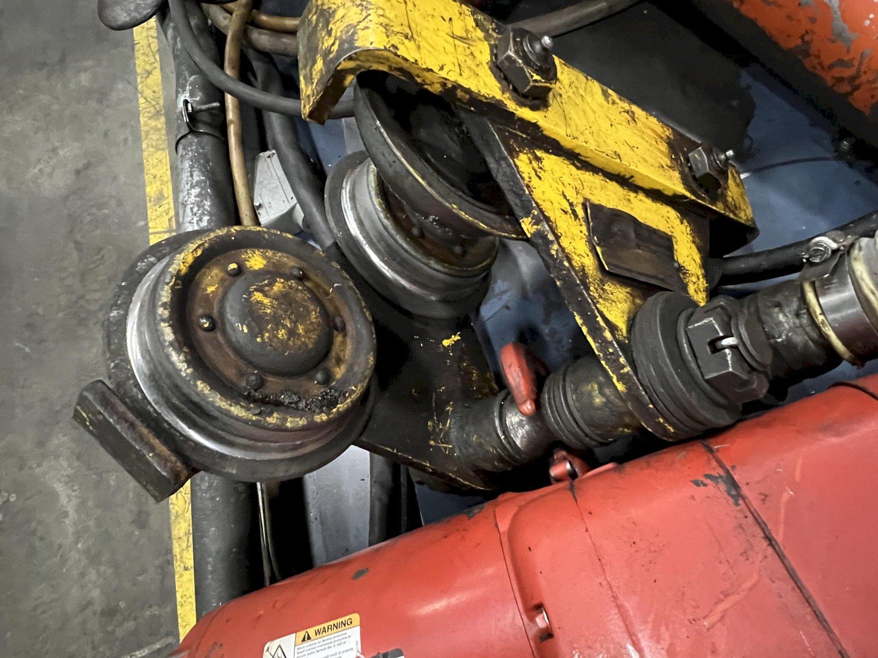 DAYTON 2 TON ELECTRIC CHAIN HOIST, MODEL 3Z374, TROLLEY, PENDANT, SINGLE PHASE