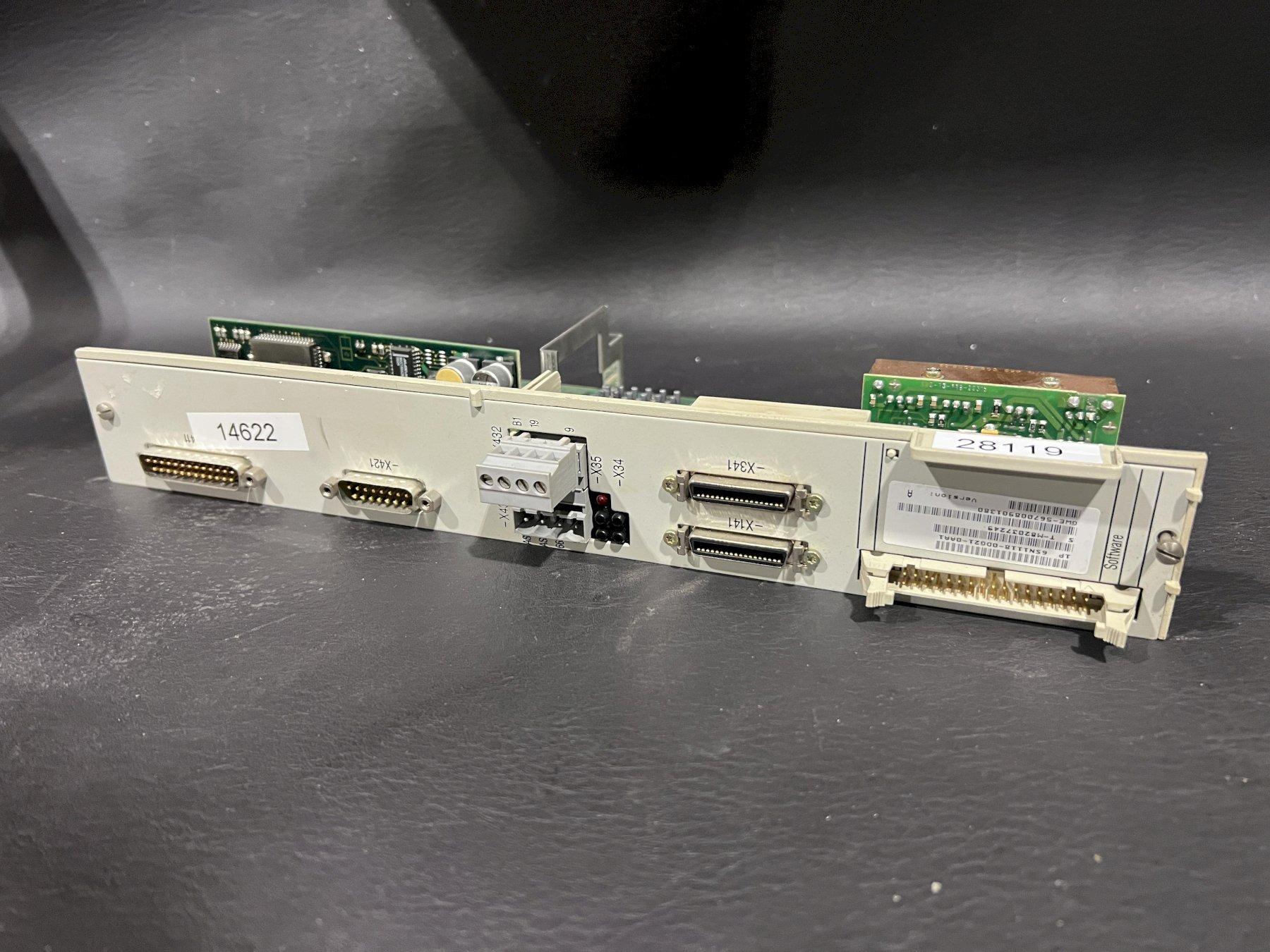 Siemens Simodrive 611 Servo Control Module Board 6SN1118-0DG21-0AA1
6SN11180DG210AA1