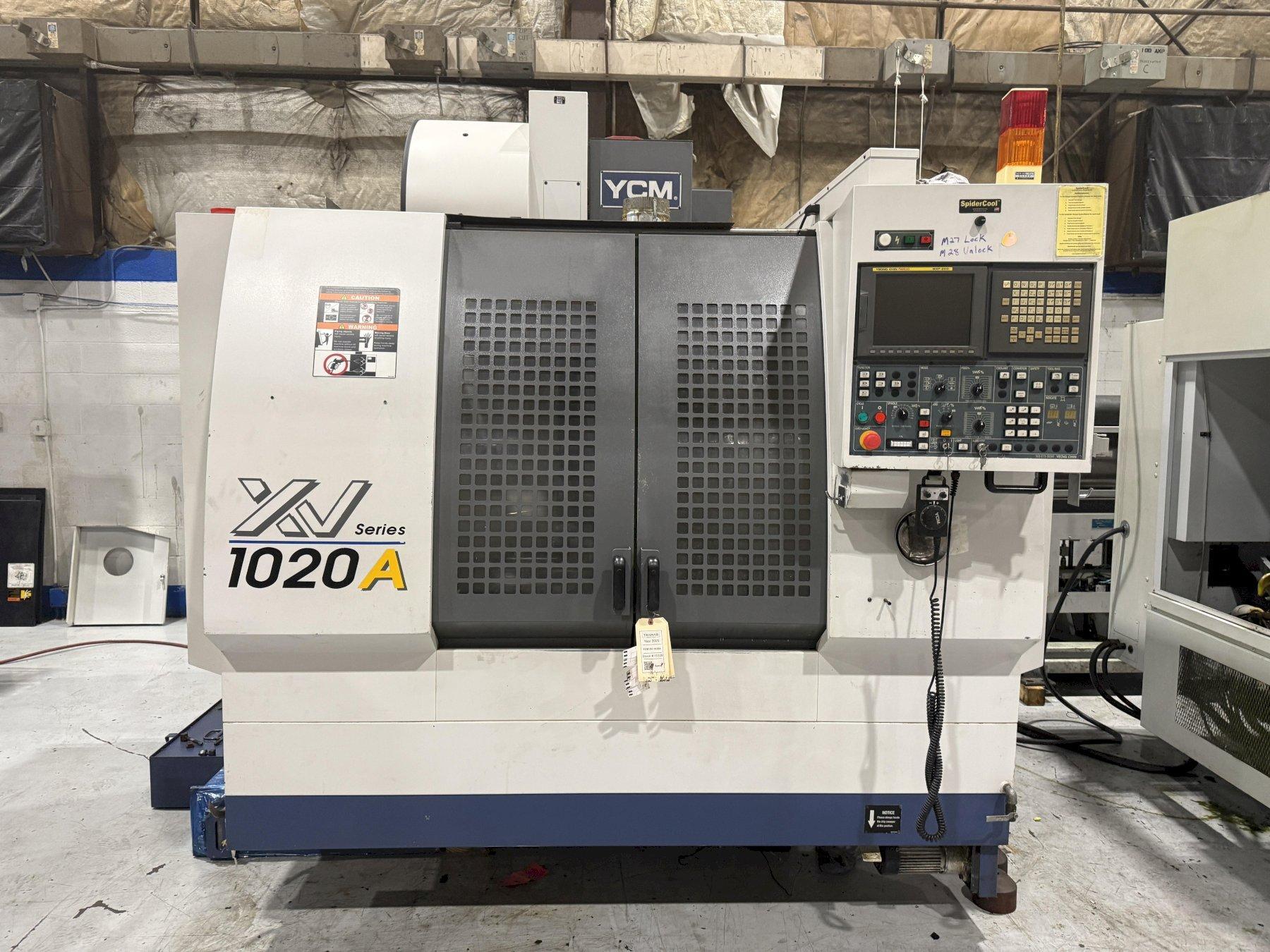 2005 YCM XV-1020A Used CNC Vertical Machining Center For Sale