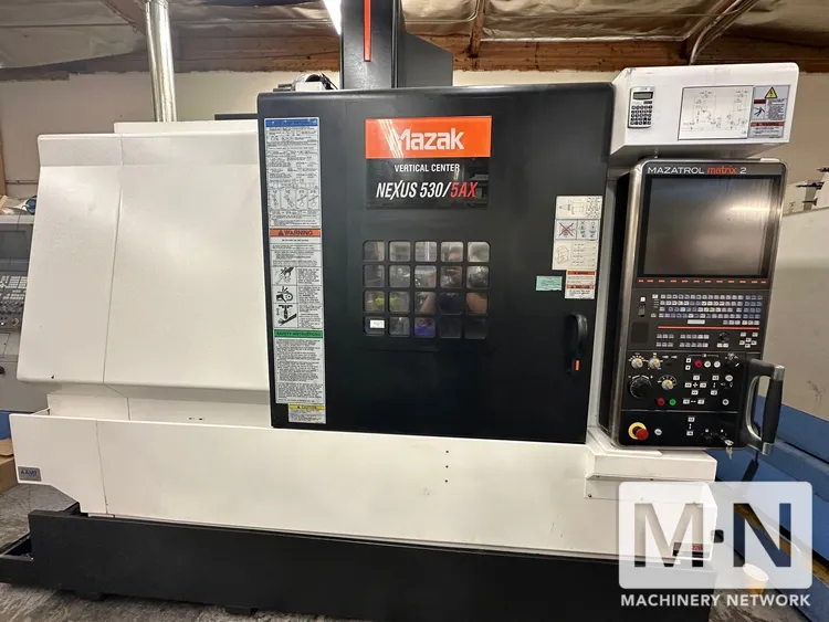 Mazak Nexus 530C/5AX CNC Vertical Machining Center, 2015