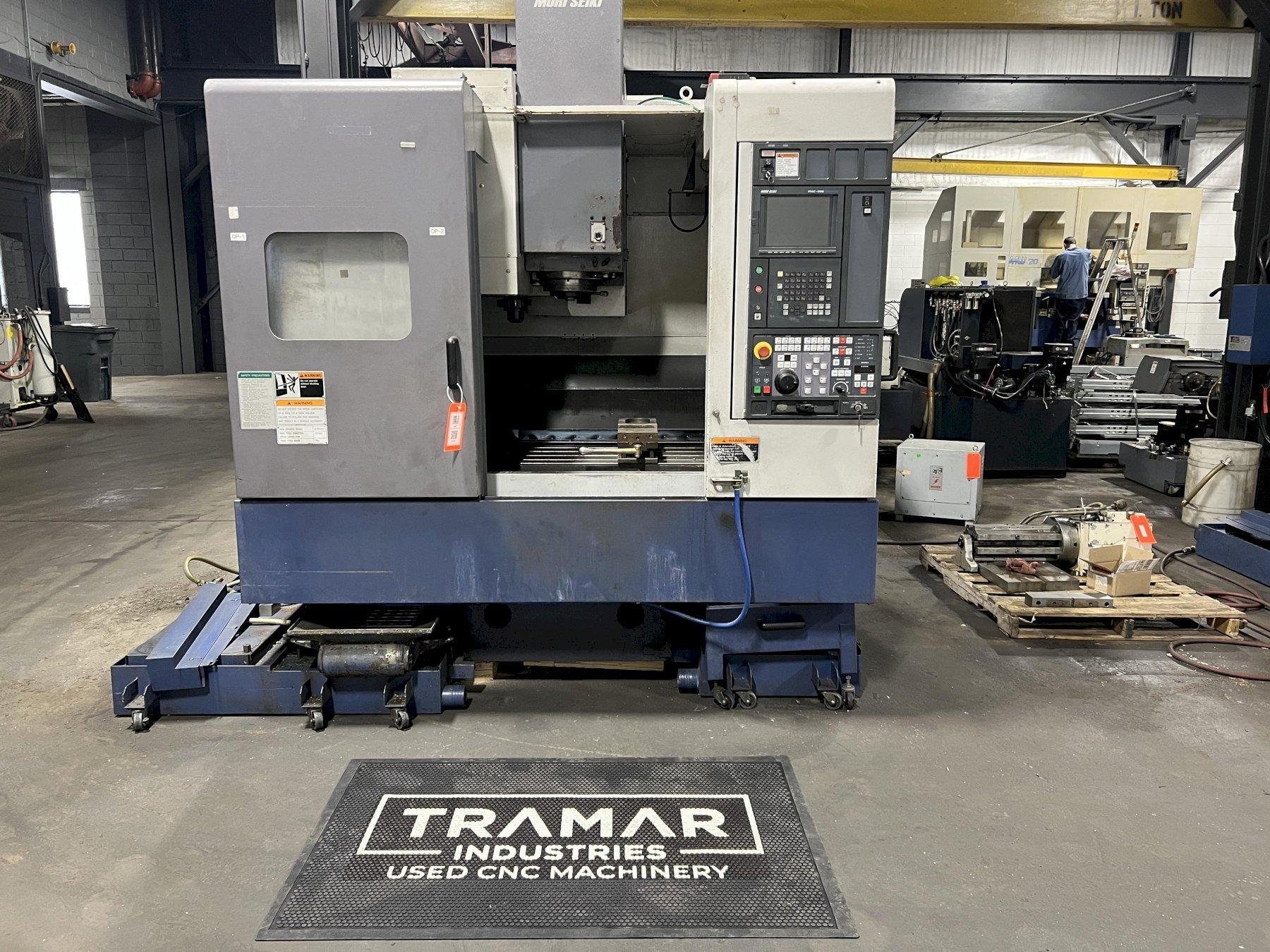 Mori Seiki MV40E CNC Vertical Machining Center with 4th Axis Rotary Table For Sale - 2001