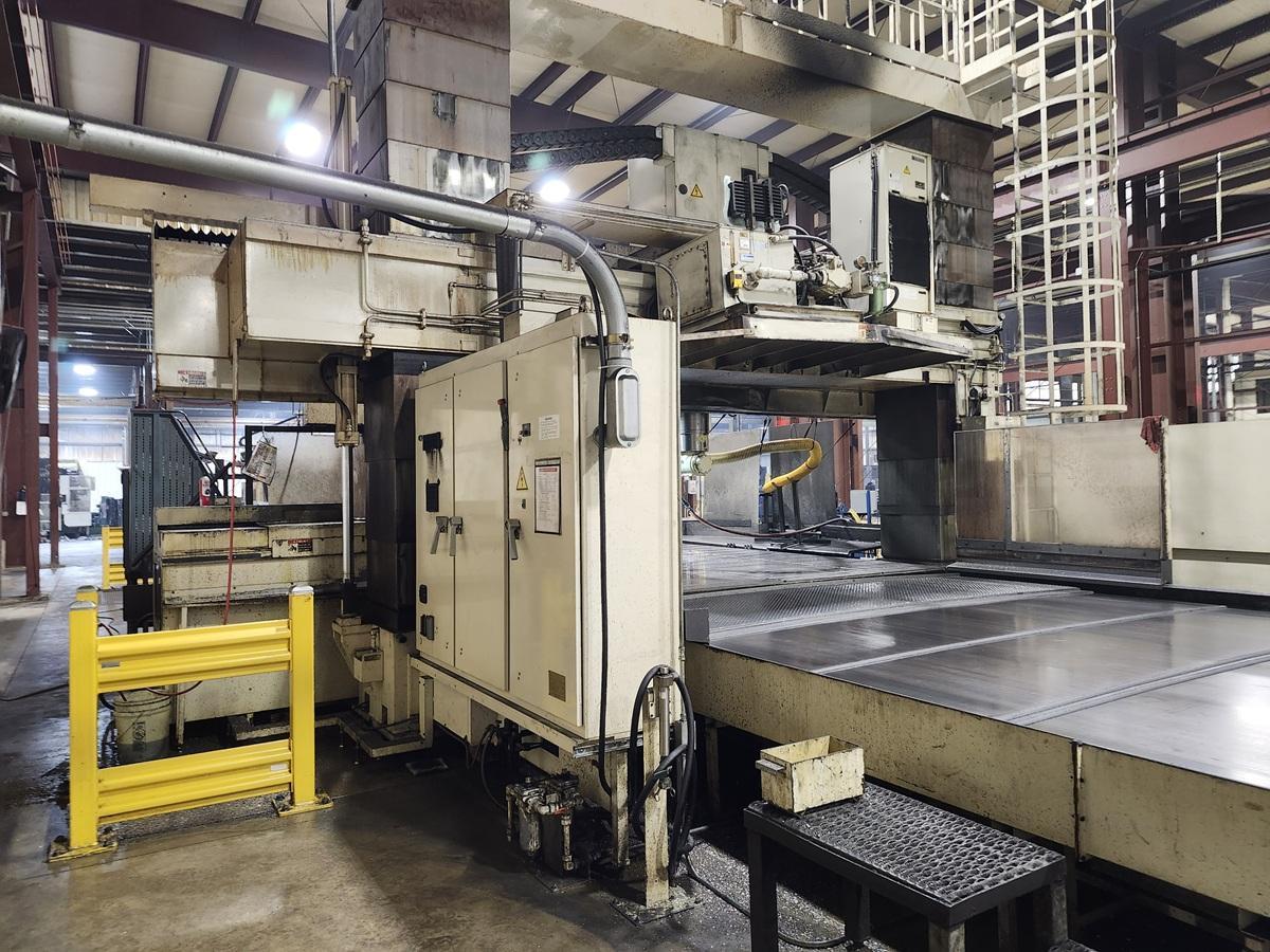 SNK RB-7VM CNC 5-Axis Bridge Mill, 2006 – Coolant Through Spindle