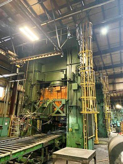 4000 Ton Danly Hydraulic Press