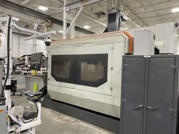 Vision Wide NF-3226 CNC 5 Axis Bridge Mill, 2014 – Fanuc Control, Renishaw Probe