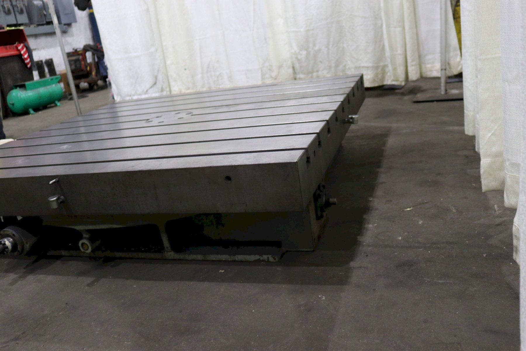 59' X 59' SHIBAURA T--SLOTTED ROTARY TABLE: STOCK #72371
