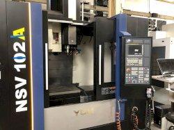 YCM NSV-102A CNC Vertical Machining Center, Fanuc MXB-200FB, 40