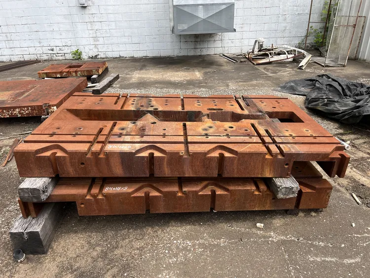 BOLSTER PLATE 84 X 48 X 8  T-SLOTTED