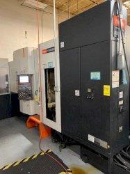 Mazak HCN-5000 II CNC Horizontal Machining Centers(2) w/Palletech 18-Station Cell, Nexus Control, 19.7
