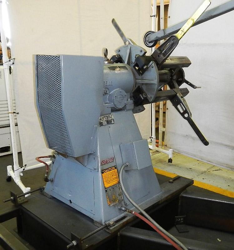 4,000 Lb. Littell Non-Motorized Uncoiler, Model 40-24