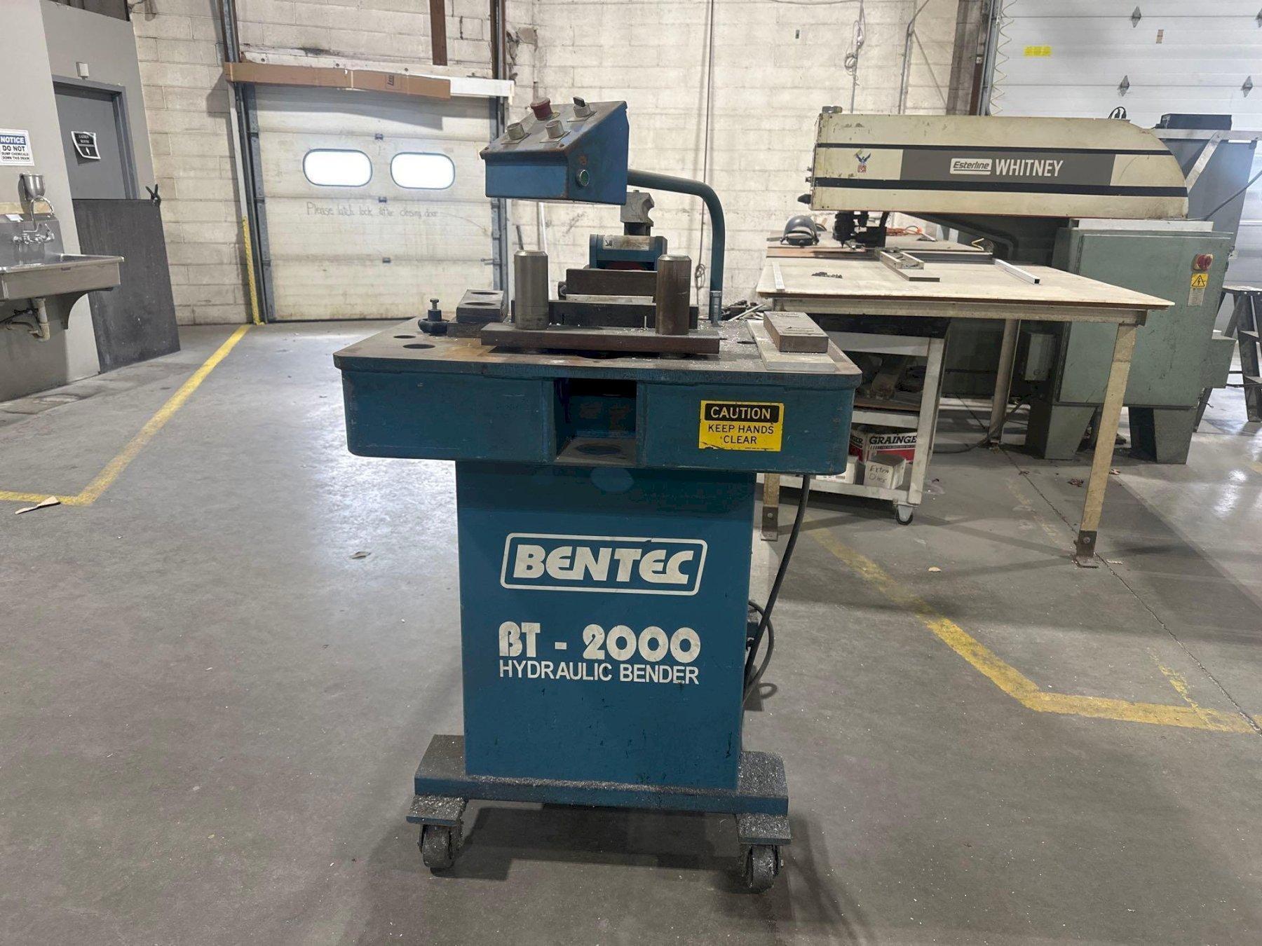 2" BENTEC BT-2000 HYDRAULIC RAM BENDER