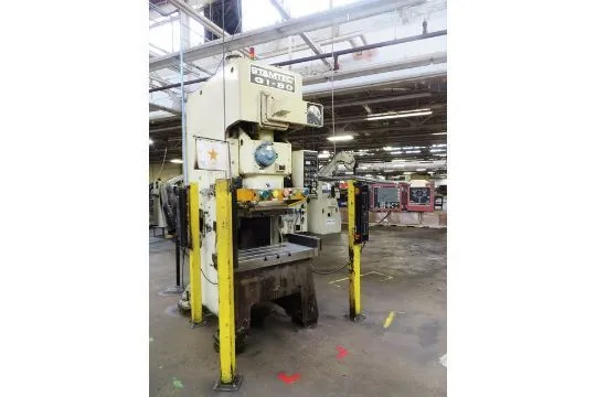STAMTEC 88 TON GAP FRAME PRESS, STOCK# 14246J
