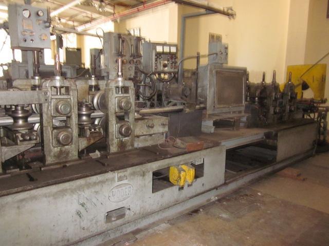 3.5" x .250" Yoder Stainless Steel Tube Mill