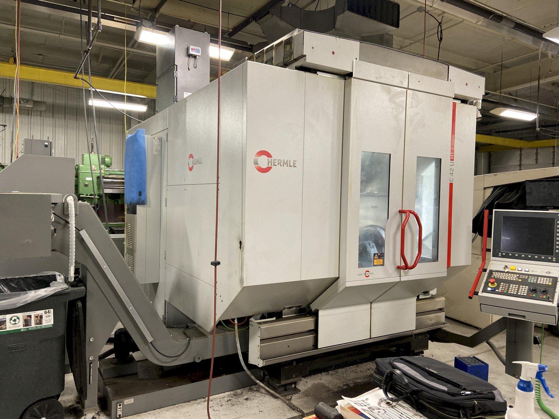 Hermle C-42U-MT CNC 5-Axis Vertical Machining/Turning Center, Siemens 840D, 29.5