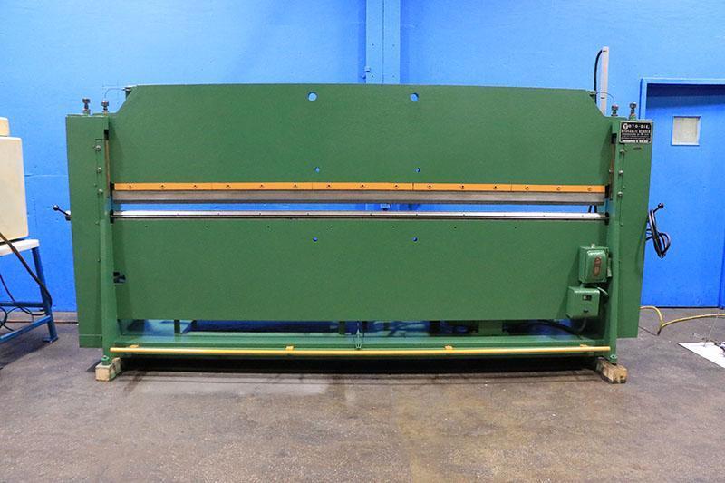 16 Ga. x 10 ft. Rotodie Hydraulic Bender Model 10