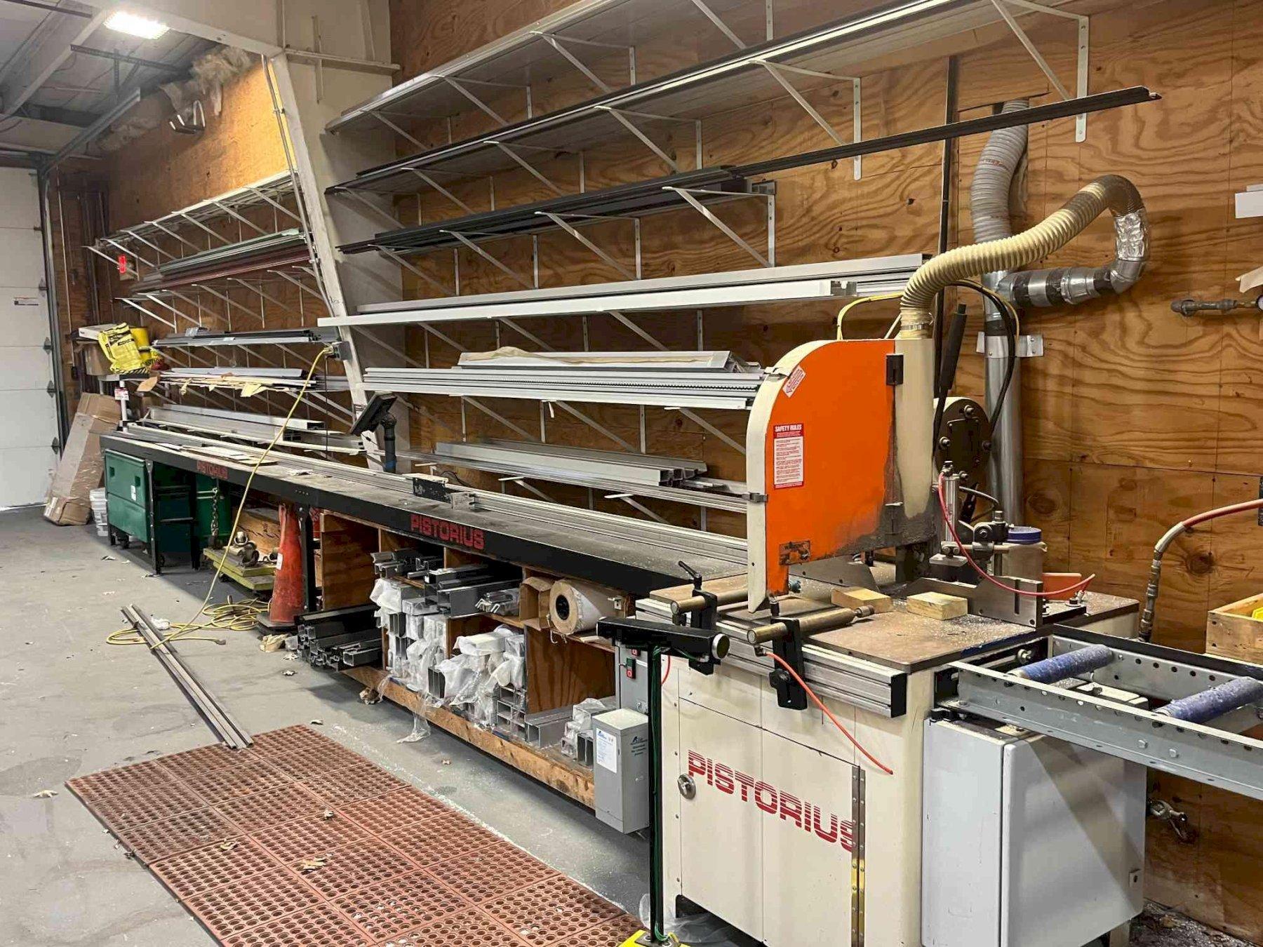 20″ Pistorius SC20P Single Cut Chop Saw, 2007