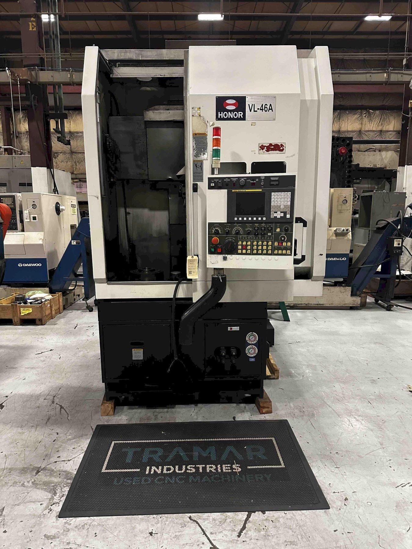Honor Seiki VL-46A Used CNC Vertical Lathe For Sale - 2013